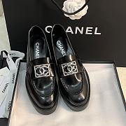 Chanel Moccasins G45156 Black - 2