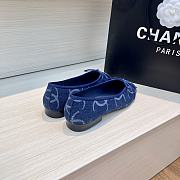 Chanel Ballet Flats G02819 Dark Blue - 3