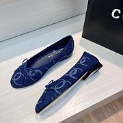 Chanel Ballet Flats G02819 Dark Blue - 4