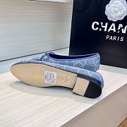 Chanel Ballet Flats G02819 Light Blue - 4