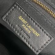YSL 87 In Quilted Lambskin 754001 Black - 3