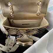 Chanel Backpack & Star Coin Purse AS4649 Light Gold Size 18.5 × 23.5 × 8.5 cm - 3