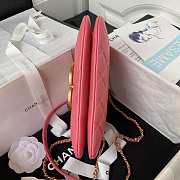 Chanel Baguette Bag AS4611 Pink Size 11.5 × 24 × 4.5 cm - 2