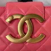 Chanel Baguette Bag AS4611 Pink Size 11.5 × 24 × 4.5 cm - 3