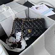 Chanel Small Classic Handbag A01113 Black Size 14.5 × 23 × 6 cm - 1