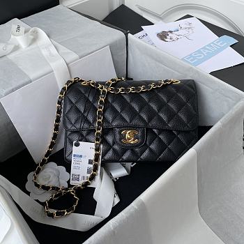 Chanel Small Classic Handbag A01113 Black Size 14.5 × 23 × 6 cm