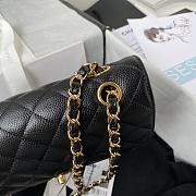 Chanel Small Classic Handbag A01113 Black Size 14.5 × 23 × 6 cm - 2