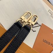 Louis Vuitton M81417 Petit Sac Plat Black Monogram Size 14 x 17 x 5 cm - 5
