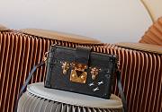 Louis Vuitton M59179 Petite Malle Black Size 20 x 12.5 x 6 cm - 1