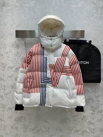 Louis Vuitton Ski LV Stripes Puffer Jacket