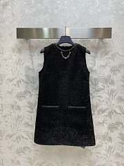 Louis Vuitton Tweed Pocket Dress - 1