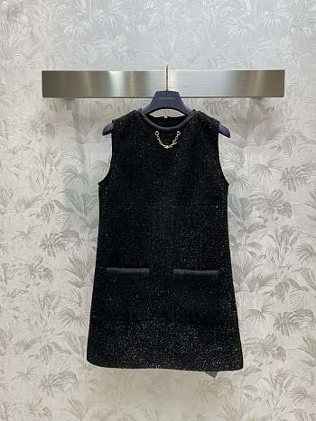 Louis Vuitton Tweed Pocket Dress