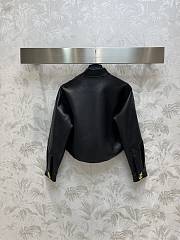 Louis Vuitton Faux Leather Circle Top - 4