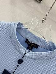 Louis Vuitton Tulle Insert Knit Pullover Blue - 4