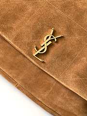 YSL Jamie 4.3 In Suede Brown Caramel Size 43 X 29 X 9 CM - 4