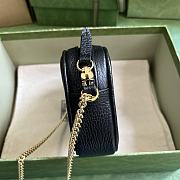 Gucci GG Marmont Mini Shoulder Bag 772759 Black Size 11x18.5x4 cm - 5