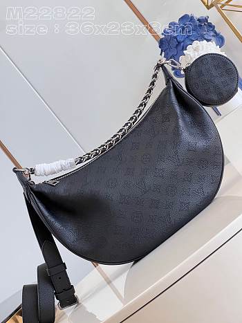 Louis Vuitton M22822 Baia MM Bag Black Size 36.5 x 23 x 8 cm
