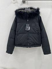 Fendi Black Nylon Down Jacket - 1