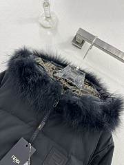 Fendi Black Nylon Down Jacket - 2