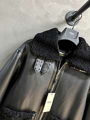 Fendi Black Shearling Jacket - 2
