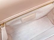 Small Lady Dior My ABCDIOR Bag Powder Pink Cannage Lambskin Size 20x17x8 cm - 4