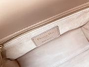 Small Lady Dior My ABCDIOR Bag Blush Cannage Lambskin Size 20x17x8 cm - 2