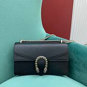 Gucci Dionysus Small Shoulder Bag Black 400249 Size 28x17x9 cm - 1