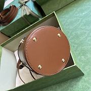 Gucci Ophidia Mini Bucket Bag 760201 Brown Size 11.5x23x8 cm - 5
