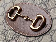 Gucci Horsebit 1955 Small Top Handle Bag 621220 Size 25*24*9cm - 4