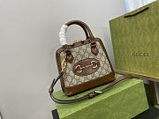 Gucci Horsebit 1955 Mini Top Handle Bag 640716 Size 20x19.5x7.5cm - 1