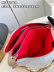 Louis Vuitton M21769 Coussin PM Bag Silver Size 26 x 20 x 12 cm - 5
