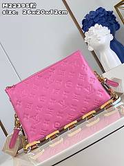 Louis Vuitton M22395 Coussin PM Bag Bonbon Pink Size 26 x 20 x 12 cm - 5