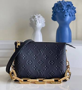 Louis Vuitton M21259 Coussin BB Bag Black Size 21 x 16 x 7 cm