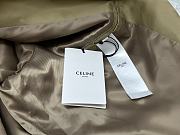 Celine Paris Teddy Jacket In Lightweight Nylon Caramel - 2