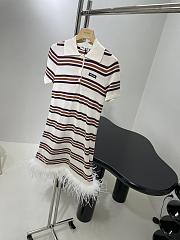 Miumiu Silk And Cotton Polo Dress - 2