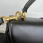 Celine Small 16 Bag In Satinated Calfskin Black Size 23 X 18 X 10 CM - 2