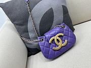 Chanel Small Messenger Bag AS4609 Purple Size 14 × 21 × 5 cm - 3