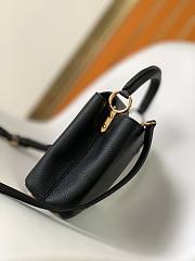 Louis Vuitton M94755 Capucines BB Bag Black Size 27 x 18 x 9 cm - 5