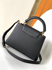 Louis Vuitton M94755 Capucines BB Bag Black Size 27 x 18 x 9 cm - 3