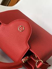Louis Vuitton M52689 Capucines BB Scarlet Red Size 27 x 18 x 9 cm - 2