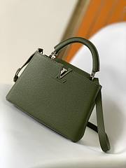 Louis Vuitton M57227 Capucines BB Khaki Green Size 27 x 18 x 9 cm - 1