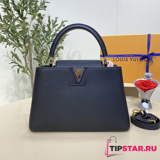Louis Vuitton M42259 Capucines MM Black Size 31.5 x 20 x 11 cm - 1