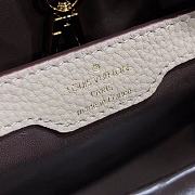 Louis Vuitton M42253 Capucines MM Galet Grey Size 31.5 x 20 x 11 cm - 3