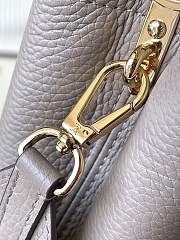 Louis Vuitton M24567 Capucines Mini Bag Galet Grey Size 21 x 14 x 8 cm - 2