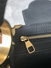 Louis Vuitton M54663 Capucines MM Bag Black Size 31.5 x 20 x 11 cm - 5