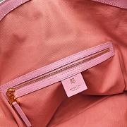Givenchy Medium Voyou Bag In Leather Silk Pink Size 37x32x6.5 cm - 3