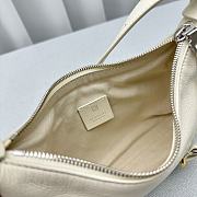 Givenchy Mini Voyou Bag In Leather Ivory Size 23.5x18x3.5 cm - 2