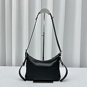 Givenchy Mini Voyou Bag In Leather Black Size 23.5x18x3.5 cm - 2