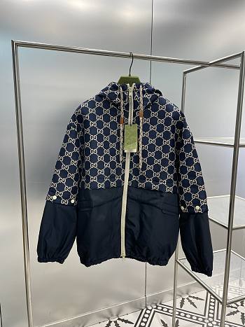 Gucci GG Ripstop Fabric Zip Jacket ‎742811