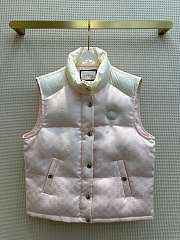 Gucci GG Cotton Canvas Padded Vest ‎774910 - 1